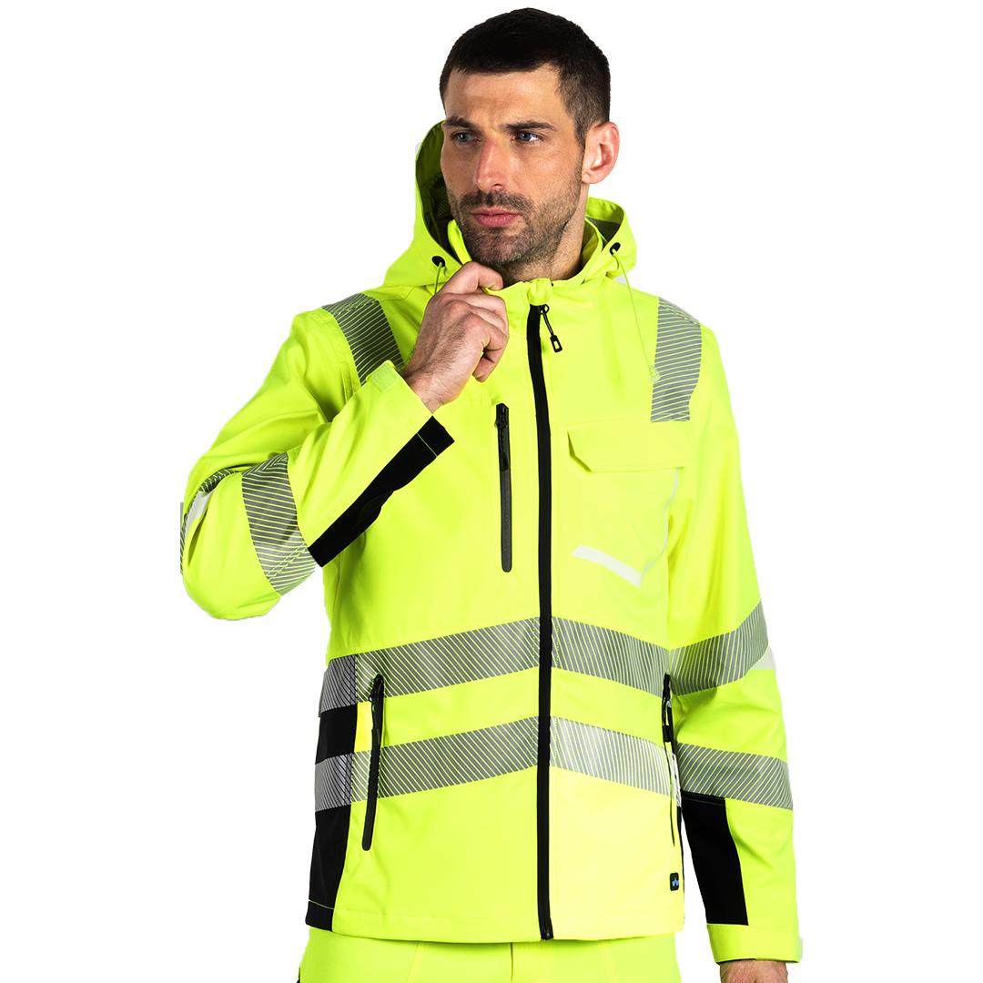 HI-VIZ JACKET, xhaketë sigurie me dukshmëri të lartë